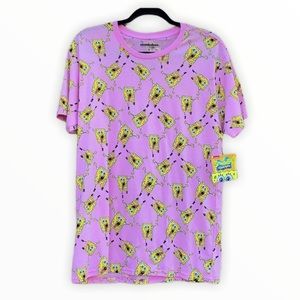 Spongebob SquarePants Pink Nickelodeon Medium